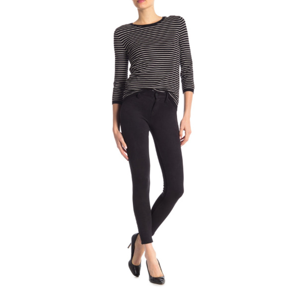 Level 99 Janice Mid Rise Ultra Skinny Pants Black Size 31 - Picture 1 of 2